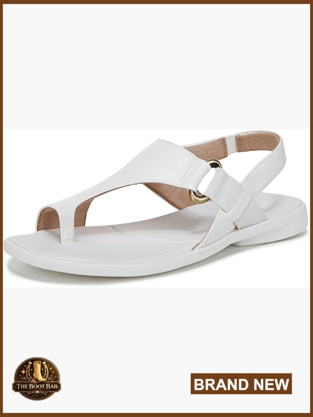 Strappy Sandal with Slingback & Memory Foam